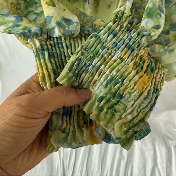 Taylor Green Smocked Dress Size 8 - Picture 5 of 11